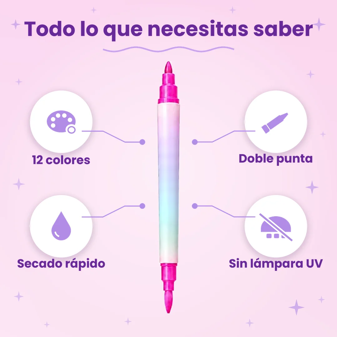 Rotuladores Pinta Uñas Infantil